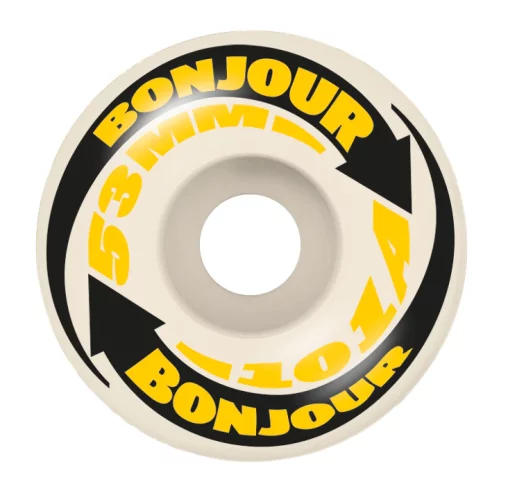 ROUES - BONJOUR URETHANE -  ARROW - 53MM / 101A