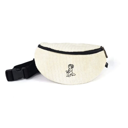 EMENTA SB - FREI IKON CORDUROY WAIST BAG - WHITE