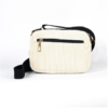 EMENTA SB - FUFFY IKON CORDUROY SHOULDER BAG - WHITE – Image 2