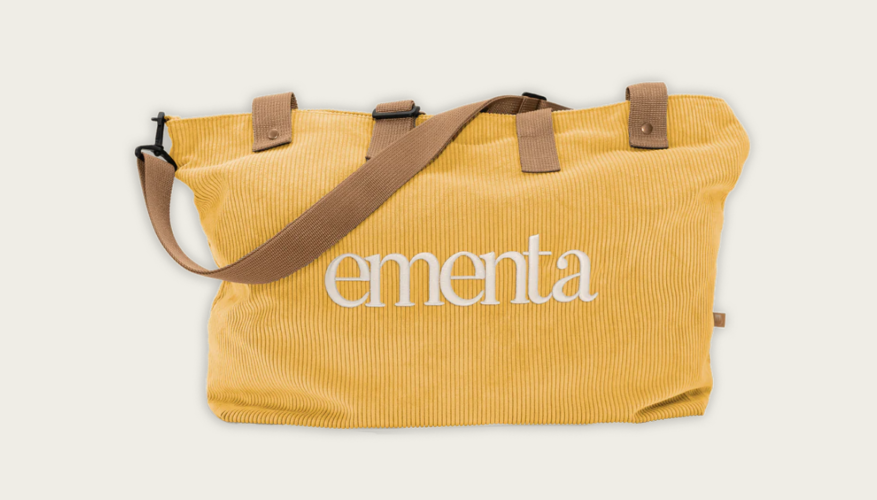 EMENTA SB - NAVEGANTE BAG BREAKFAST COLORS CORD - YELLOW