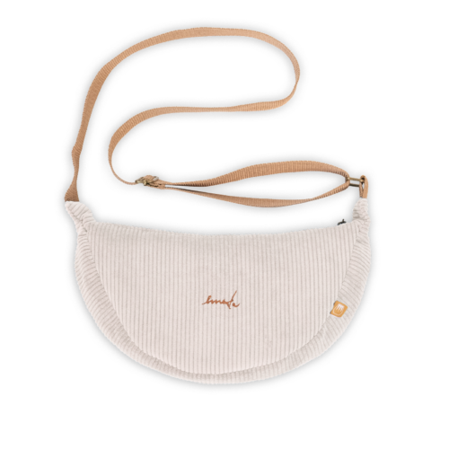 EMENTA SB - FIUZA SIGNATURE CORDUROY SHOULDER BAG - OFF WHITE