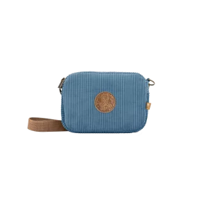 SHOULDER BAG - EMENTA SB - FLUFFY PATCH CORDUROY - NAVY