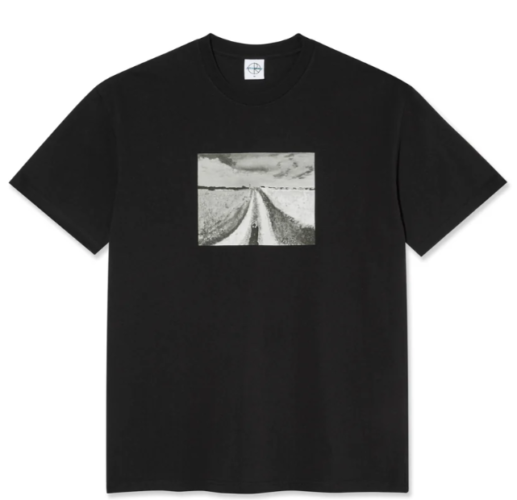 POLAR - TEE OPEN FIELDS - BLACK