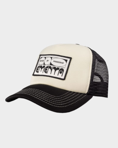 EMENTA SB - MBF TRUCKER CAP - WHITE / BLACK