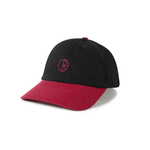 POLAR - SAI CAP STROKE LOGO - BLACK / REDCURRANT