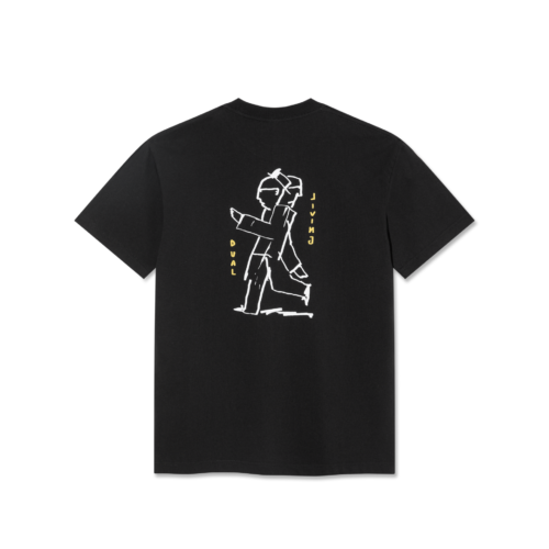 POLAR - DUAL LIVING TEE - BLACK