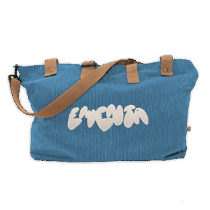 WEEK-END BAG - EMENTA SB - NAVEGANTE GRAFFITI CORDUROY - NAVY