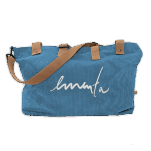 WEEK-END BAG - EMENTA SB - NAVEGANTE SIGNATURE CORDUROY - NAVY