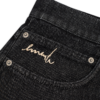 EMENTA SB - IKON DENIM SHORTS - BLACK RINSED – Image 4