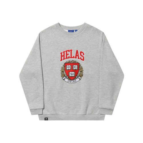 Hélas - VERITAS CREWNECK - HEATHER GREY