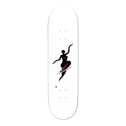 POLAR DECK - TEAM - NO COMPLIES - WHITE - 8.5