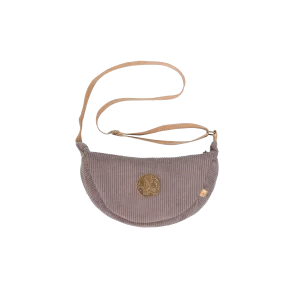 SHOULDER BAG - EMENTA SB - FIUZA PATCH CORDUROY - COFFEE