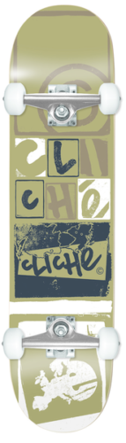 COMPLETE - CLICHE - LETTER PRESS GOLD - 7.75