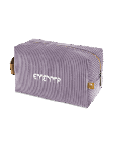 BIG NECESSAIRE - EMENTA SB - DOTS CORDUROY - PURPLE