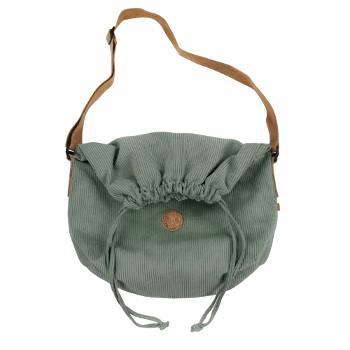 CROSSBODY BAG - EMENTA SB - BUCHA PATCH CORDUROY - GREEN