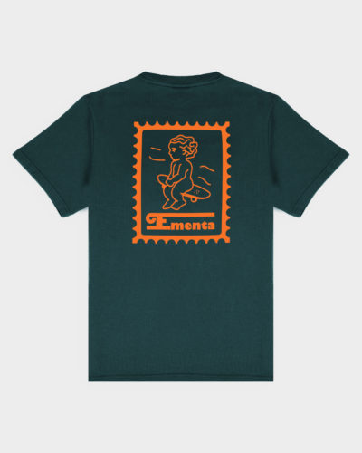 T-SHIRT - EMENTA SB - IKON STAMP - PETROL