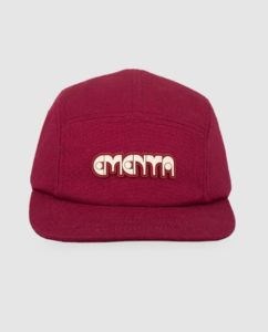 CASQUETTE - EMENTA SB - DOTS CANVAS - BURGUNDY