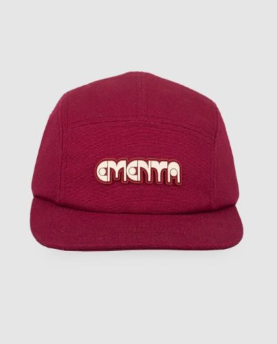 CASQUETTE - EMENTA SB - DOTS CANVAS - BURGUNDY