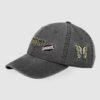 CASQUETTE - EMENTA SB -  DOTS PATCH CAP - BLACK WASHED – Image 2