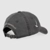 CASQUETTE - EMENTA SB -  DOTS PATCH CAP - BLACK WASHED – Image 4