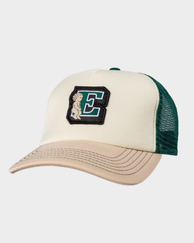 CASQUETTE - EMENTA SB - E CODE TRUCKER - OFF WHITE / GREEN