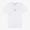 T-SHIRT - EMENTA SB - IKON FLOWER - WHITE / SKY BLUE – Image 2