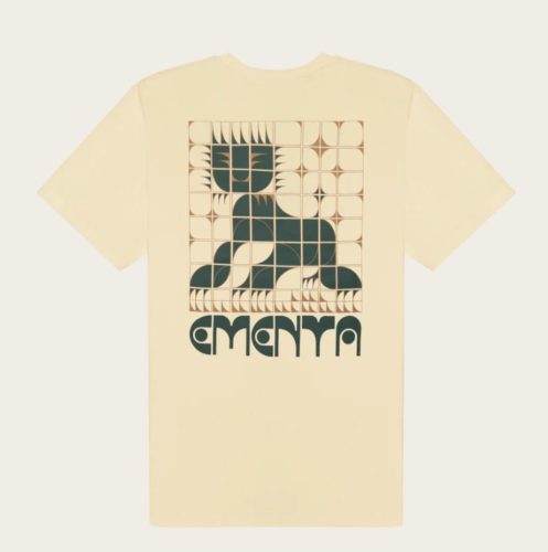 T-SHIRT - EMENTA SB - LION - OFF WHITE