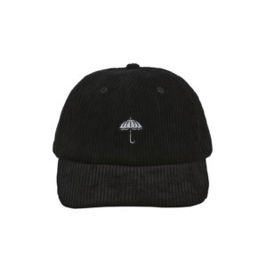 CASQUETTE - Hélas - CLASSIC CORDUROY CAP - BLACK