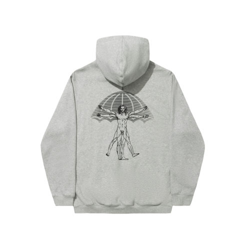 HOODIE - Hélas - VITRUVE  - HEATHER GREY