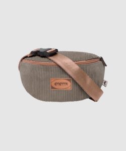 WAIST BAG - EMENTA SB - FREI PATCH CORDUROY - COFFEE