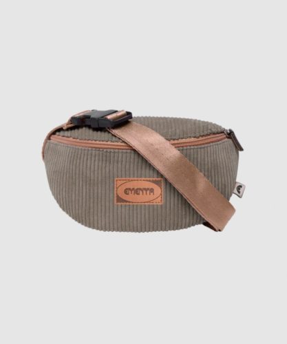 WAIST BAG - EMENTA SB - FREI PATCH CORDUROY - COFFEE