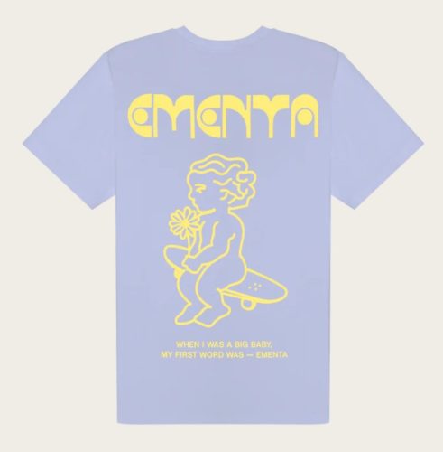 T-SHIRT - EMENTA SB - FIRST WORD - LILAC
