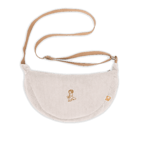 SHOULDER BAG – EMENTA SB – FIUZA IKON CORDUROY – OFF WHITE