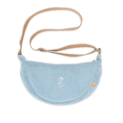 SHOULDER BAG – EMENTA SB – FIUZA IKON CORDUROY – SKY BLUE