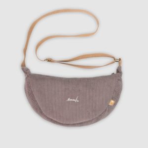 SHOULDER BAG – EMENTA SB – FIUZA SIGNATURE CORDUROY – COFFEE
