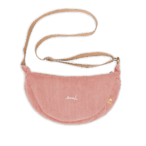 SHOULDER BAG – EMENTA SB – FIUZA SIGNATURE CORDUROY – SALMON