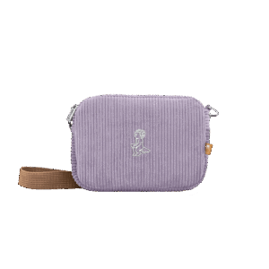 SHOULDER BAG – EMENTA SB – FLUFFY IKON CORDUROY – PURPLE