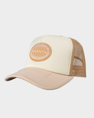 CASQUETTE - EMENTA SB - GLOBAL PATCH TRUCKER - WHITE / OFF WHITE