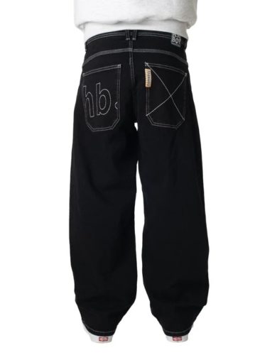 BAGGY PANTS - HOMEBOY - X-TRA MONSTER hb. DENIM - WASHED BLACK