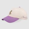 CASQUETTE - EMENTA SB - IKON FLOWER - OFF WHITE / LILA – Image 3