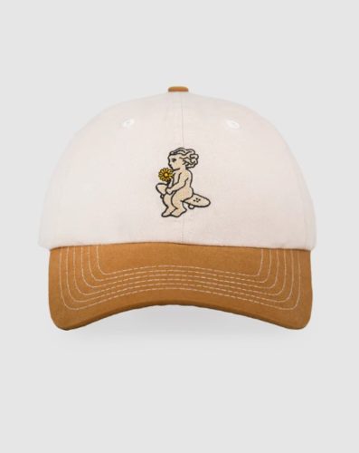 CASQUETTE - EMENTA SB - IKON FLOWER - OFF WHITE / CAMEL
