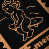 T-SHIRT - EMENTA SB - IKON STAMP - BLACK / GOLD – Image 4