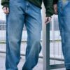 SEMI-BAGGY PANTS - KEEP IT CLEAN - BLUE VINTAGE – Image 4