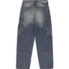 SEMI-BAGGY PANTS - KEEP IT CLEAN - CARPENTER BLUE VINTAGE – Image 2