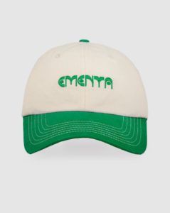 CASQUETTE - EMENTA SB - LISA CAP - OFF WHITE / GREEN