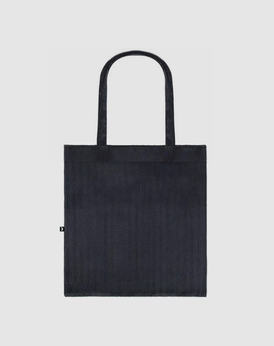 TOTE BAG - EMENTA SB - GRAFFITI CORDUROY - BLACK – Image 3