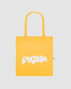 TOTE BAG - EMENTA SB - GRAFFITI CORDUROY - YELLOW
