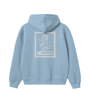 HOODIE - EMENTA SB - IKON STAMP EMBROSSED - SKY BLUE