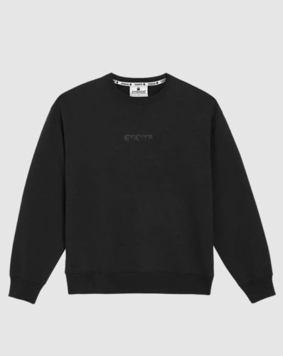CREWNECK - EMENTA SB - FIRST WORLD CREW - BLACK