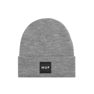BONNET - HUF - ESSENTIALS BOX LOGO - GREY HEATHER